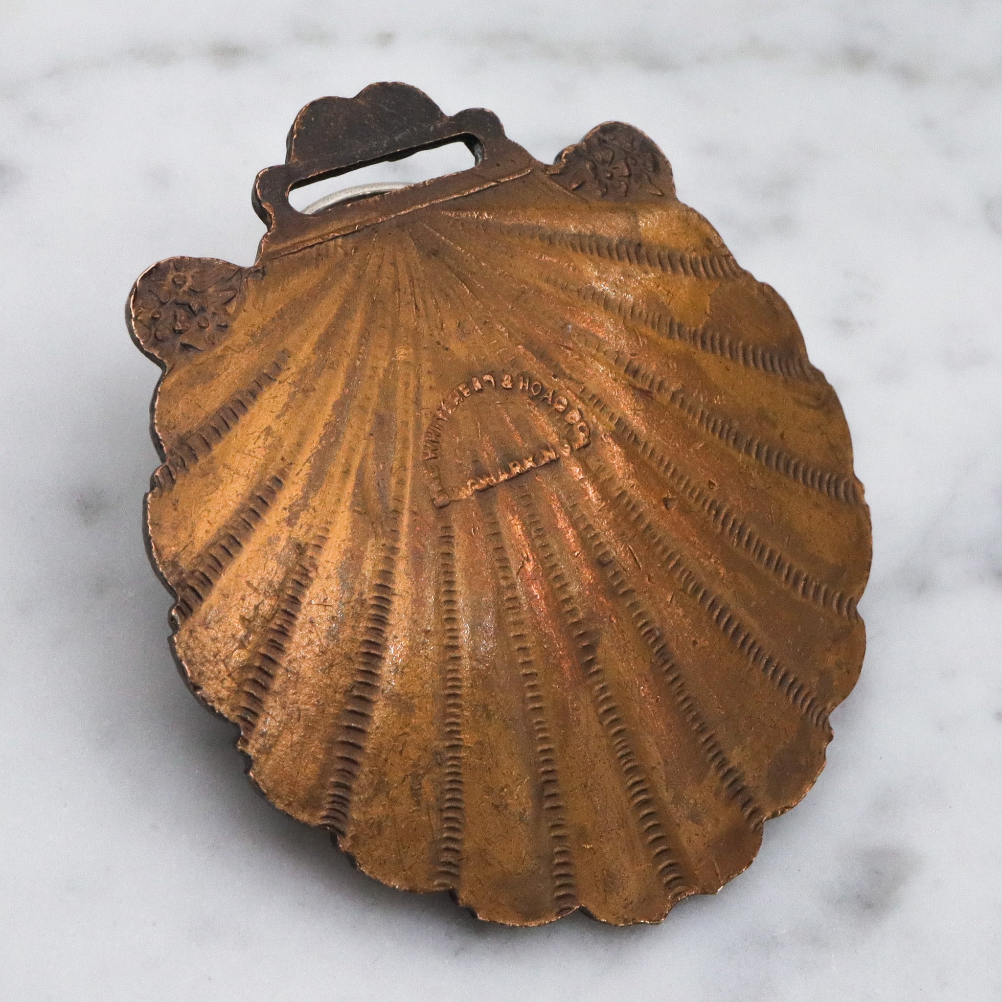 Antique Victorian Whitehead & Hoag brass diving medal